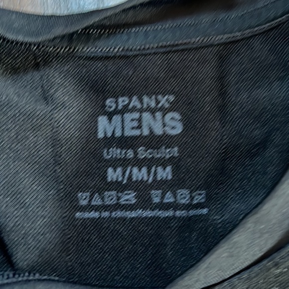 SPANX Shirts Spanx Mens Ultra Sculpt Shortsleeved Vneck Shirt